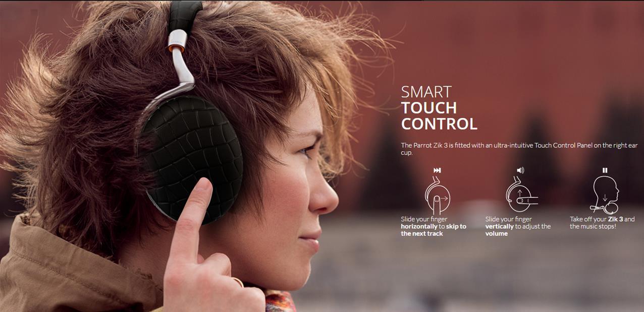 Parrot Zik 3 Charge Sans Fil Nouvelles Fonctions Et Finitions